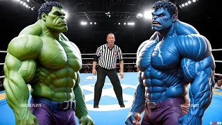 HULK VS BLUE HULK - EPIC BATTLE