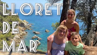 ВЛОГ туристическая Испания Lloret de mar Costa Brava