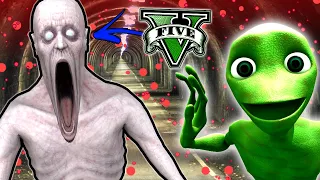 DAME TU COSITA ENCONTROU o ASSUSTADOR SCP 096 no GTA 5 !