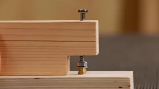 Woodworking Tip: Threaded Insert Installation Jig