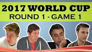 2017 WORLD CUP: YASSER SEIRAWAN & van Kampen ROUND 1 GAME 1