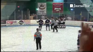 VIDEO: Highlights from Peoria Rivermen 2-0 win over Macon Mayhem on Game 2 of the SPHL playoff quart