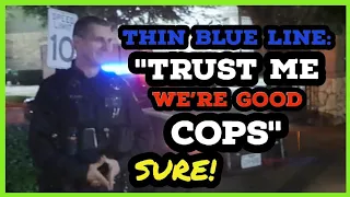 Blue Line Gang Accost Us & Attempt A Shakedown But We Knew Our Rights - Cops Owned!