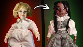 I transformed a doll from the Thrift Store!!