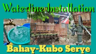 Waterline Installation Sa Aming Munting Kubo