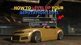 How To Level Up Your Reputation Level With GTAHaX - GTA5 Online