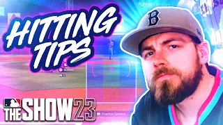 MLB THE SHOW 23 | HITTING TIPS AND SETTINGS!