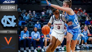 North Carolina vs. Virginia Condensed Game | 2021-22 ACC Women’s Basketball