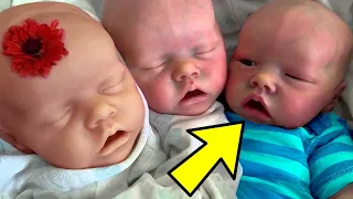 MOTHER Gives Birth to Triplets, Doctor Stunned When He Sees One of The Girls Open Her Eye