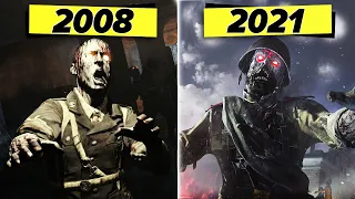 Call of Duty ZOMBIES EVOLUTION — CoD: Zombie Mod 2008 - 2021