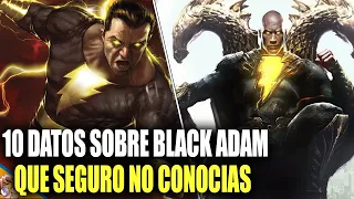 10 Datos Sobre Black Adam que Seguro no Conocías  - Datos Banana #dcu #blackadam