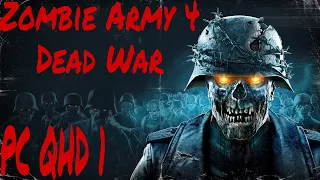 ZOMBIE ARMY 4: Dead War ➤ Прохождение #1 ➤ ВОЙНА МЕРТВЕЦОВ ➤ PC QHD (2K) Милан. Кровавый тупик.