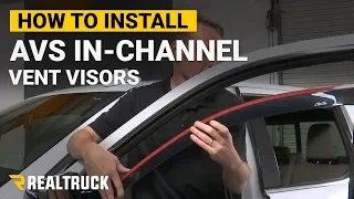 How to Install AVS In-Channel Vent Visors on a 2019 GMC/Chevy Truck