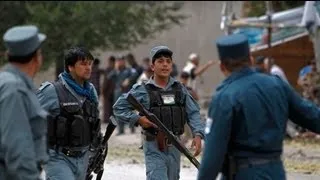 Anschlag vor Hauptquartier der westlichen Truppen in Kabul