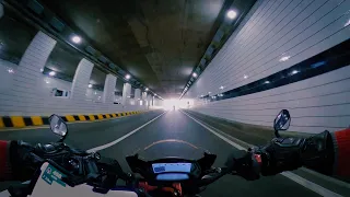 Traffic jam in Seoul | DUCATI Monster796 | GoPro Max 4K