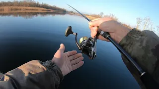 CRAZY FISH Arion ASRE832LS 3-15 и мелкий окунь .