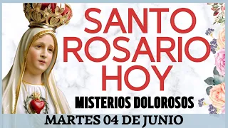 ✅ROSARIO HOY 📿 Oracion Catolica oficial ala Virgen María Martes 04 DE JUNIO DE 2024 FECATOLICA