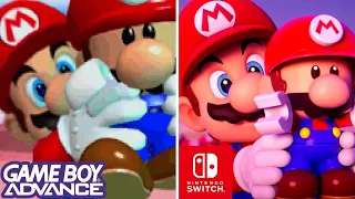 Mario vs Donkey Kong - All Bosses Comparison (Switch vs Original)