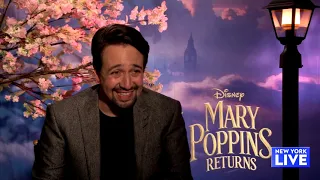 MARY POPPINS RETURNS Interviews: Emily Blunt, Lin-Manuel Miranda & Rob Marshall