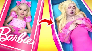 ¡Del nacimiento a la muerte de Barbie en la vida real!