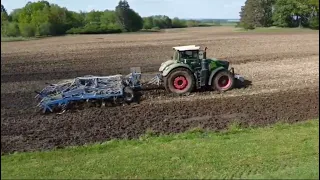 Podrejvání pod kukuřici po žitě s Fendt 1042 & Kockërlling Fendt 936 & Kockërlling