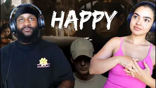 THIS ALMOST MADE HER CRY | NF - HAPPY [SIBLING REACTION]