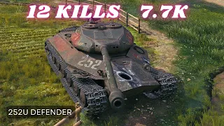 Object 252U Defender  12 Kills 7.7K Damage World of Tanks   #wot #worldoftanks