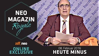 heute- | NEO MAGAZIN ROYALE mit Jan Böhmermann - ZDFneo