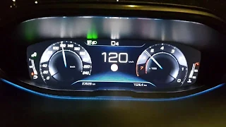 2019 Peugeot 3008 1.6 180 HP acceleration 0-100 km/h