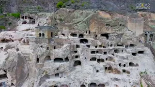 CAVE TOWN Vardzia Drone  4K  • Монастырь Вардзия   4K • ვარძია 4K