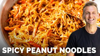 Spicy Peanut Noodles | Weeknight Meal