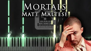 Mortals - Matt Maltese | TUTORIAL + SHEET MUSIC