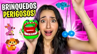 TESTEI OS BRINQUEDOS MAIS PERIGOSOS DO MUNDO!!!