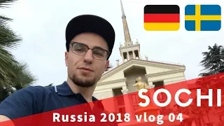 World Cup 2018 vlog 04: Was Sochi good? Germany- Sweden pre match atmosphere and match experience