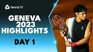 Cecchinato vs Shelton & Eubanks vs Paire | Geneva 2023 Day 1 Highlights