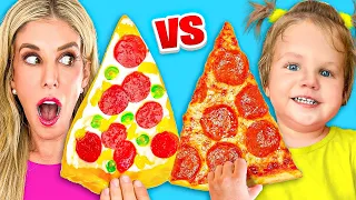 Gummy Food Vs Real Food Challenge