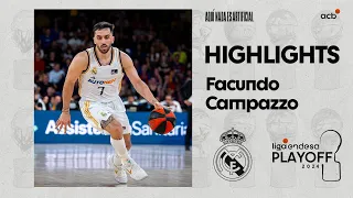 Facundo CAMPAZZO planta al Real Madrid en el Playoff Final | Playoff Liga Endesa 2024