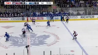 Avalanche vs Maple Leafs. Jan 14, 2019