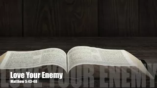 Love Your Enemy Matt.5: 43-48 Pastor Dia Moodley Spirit of Life Church 04/02/2018
