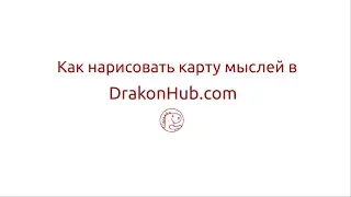 Как нарисовать mind map ГРАФ в DrakonHub