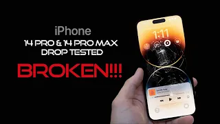 Drop tested iphone 14 pro series till it broke !!! Durability test