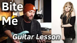 Bite Me - Avril Lavigne - Guitar Lesson