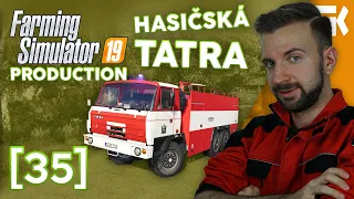 HASIČSKÁ TATRA! | Farming Simulator 19 Production #35