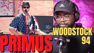 Primus Those Damned Blue-Collar Tweekers Woodstock 1994 (Reaction!!)
