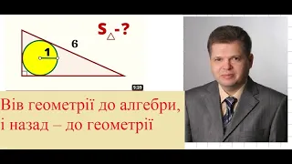 Авторські розв’язування неавторських задач .Від геометрії до алгебри, і назад – до геометрії