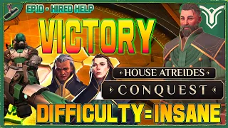 Victory After Defeat - Dune: Spice Wars Atreides Conquest Insane Difficulty - Hired Help - Ep10