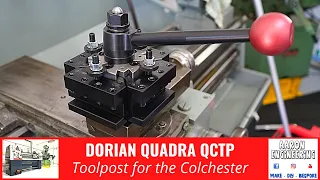 New Tool Day 1 - Dorian Tool Post Installation