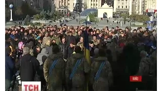 На Майдані Незалежності попрощались з двома загиблими "айдарівцями "