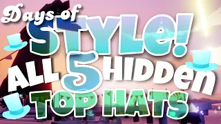 All 5 Hidden Top Hat Event Currency - Days of Style - Sky Children of the Light - nastymold