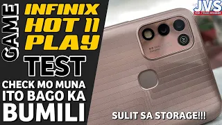 Infinix Hot 11 Play Game Test - Smooth Kaya Pang Gaming? | Filipino |